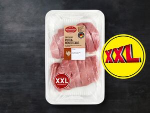 Metzgerfrisch Frische Puten-Ministeaks XXL, 
         800 g