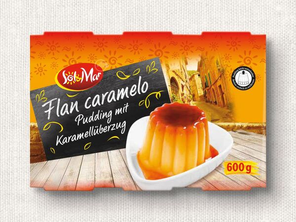 Bild 1 von Sol & Mar Flan caramelo, 
         6x 100 g