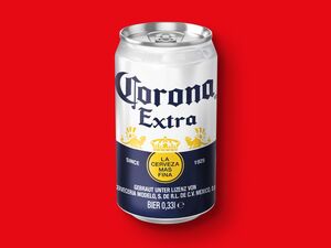 Corona Extra Bier, 
         0,33 l zzgl. -.25 Pfand