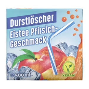 DURSTLÖSCHER Eistee Pfirsich 0,5L