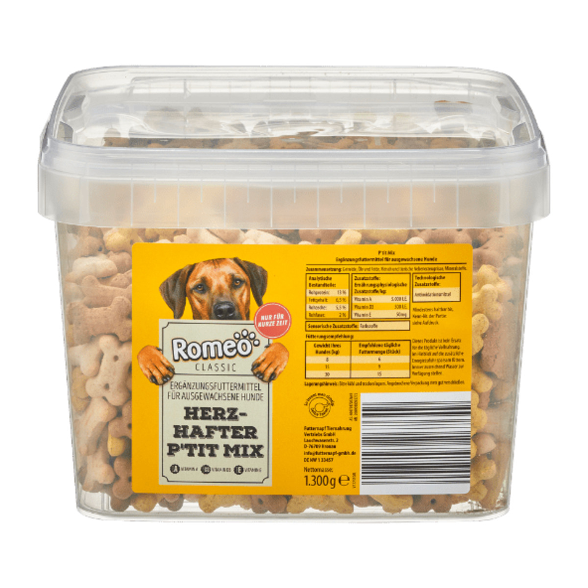 Bild 2 von ROMEO Hundekekse 1,3kg