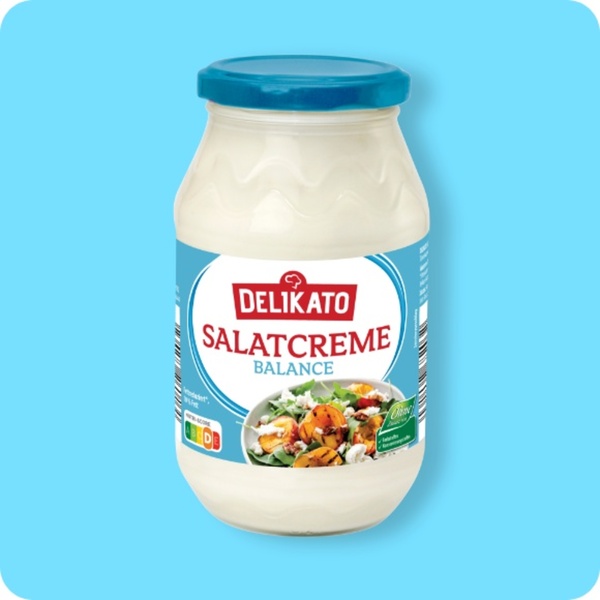 Bild 1 von DELIKATO Salatcreme, Balance (10 % Fett) oder Classic