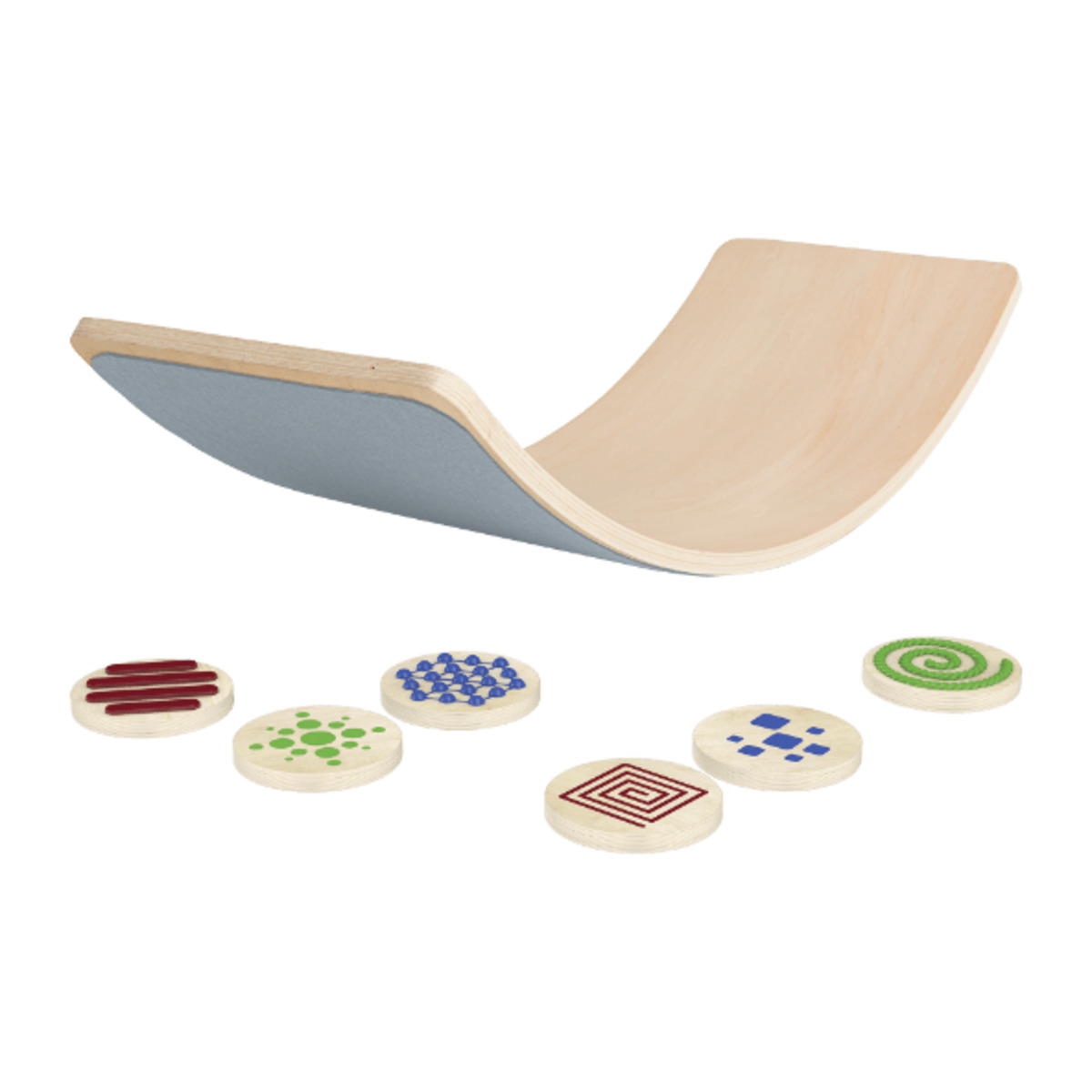 Bild 1 von PLAYLAND Holz-Balanceboard / -Balanciersteine