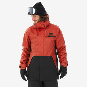 Snowboardjacke Skijacke Herren - SNB 100 rot