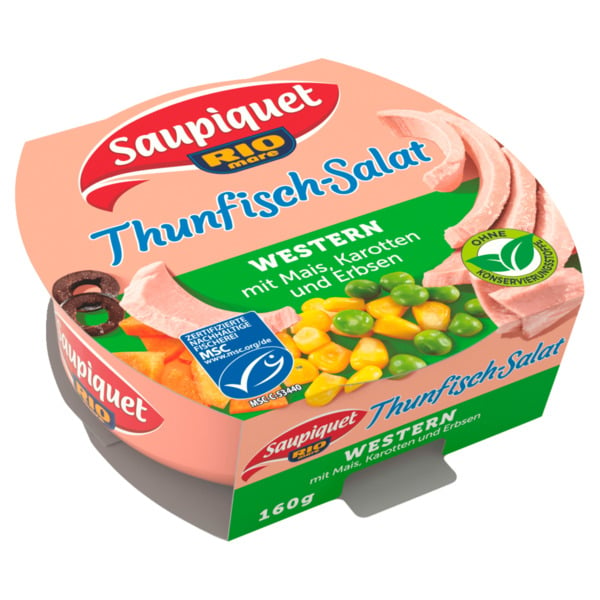 Bild 1 von Saupiquet MSC Thunfisch-Salat Western 160g