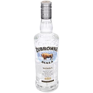 Vodka "Zubrowka Biala" 40 % vol.