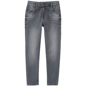 Jungen Slim-Jeans mit Used-Waschung GRAU