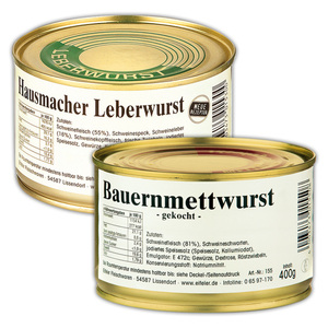 Gutes aus der Eifel Hausmacher Wurst-Spezialität