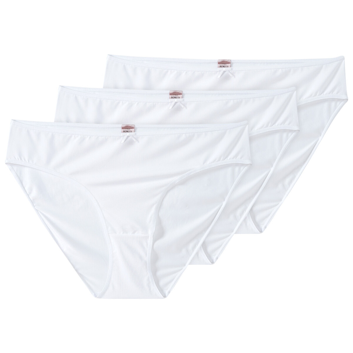 Bild 1 von 3 Damen Slips im Basic-Look WEISS