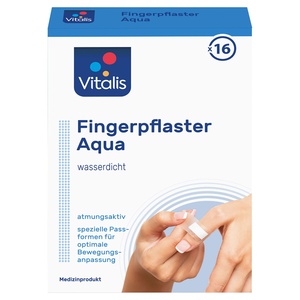 VITALIS Fingerpflaster, 16er-Packung