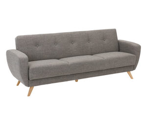 Max-Winzer®-Sofa, 3-Sitzer-Schlafsofa »Justus« in grau meliertem Webstoff