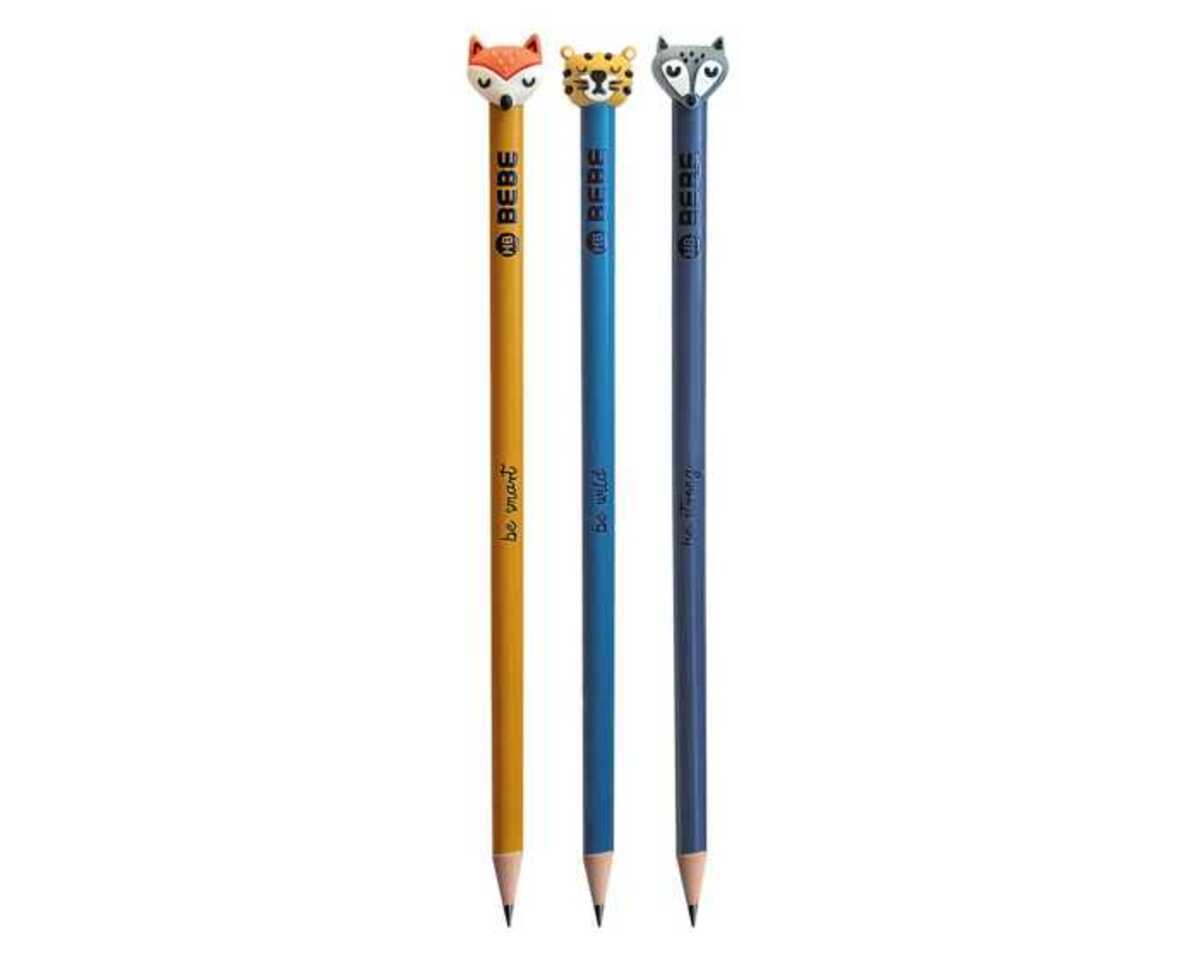 Bild 1 von Bleistift mit Tierkopf