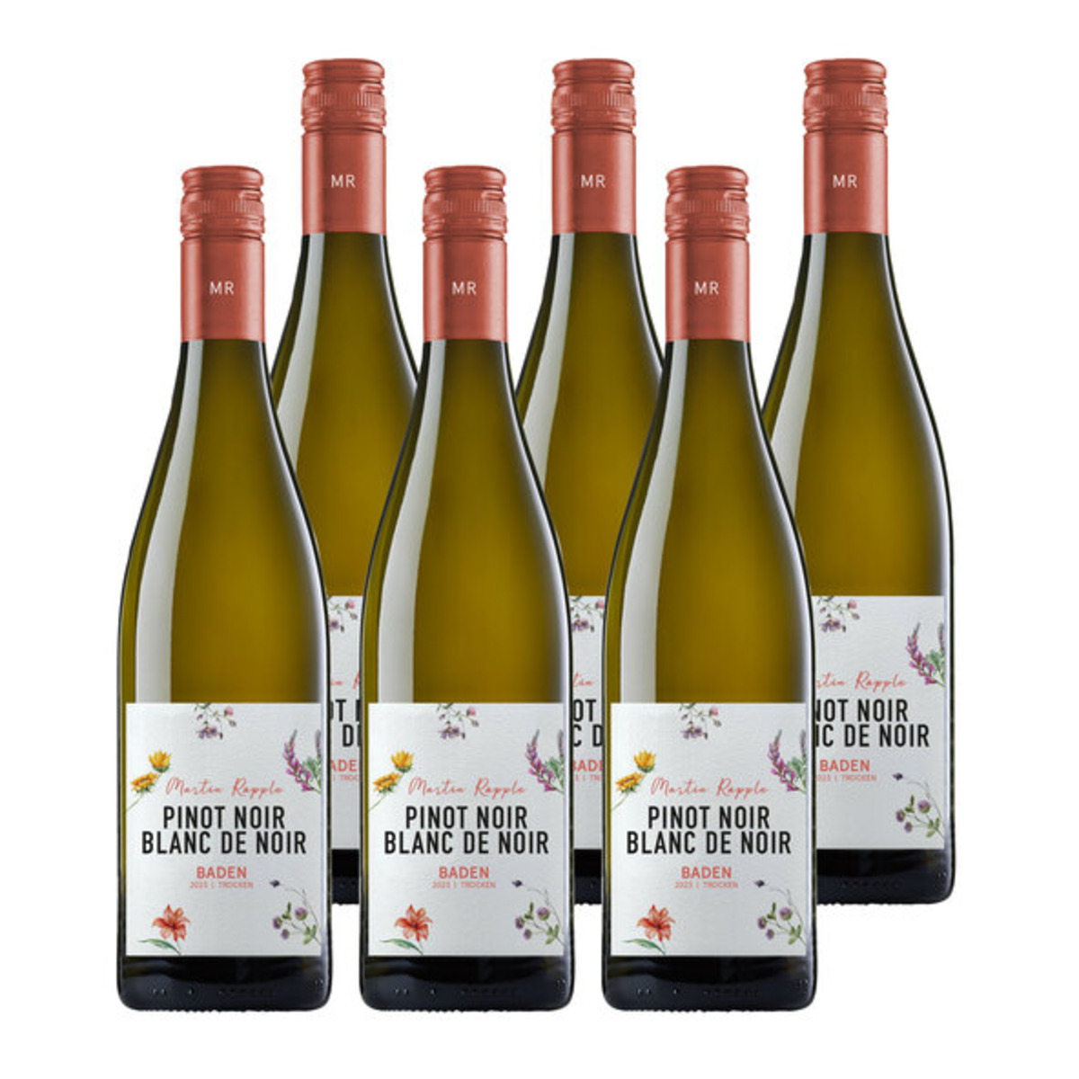 Bild 1 von Baden Blanc de Noir, 6 Flaschen à 0,75 l