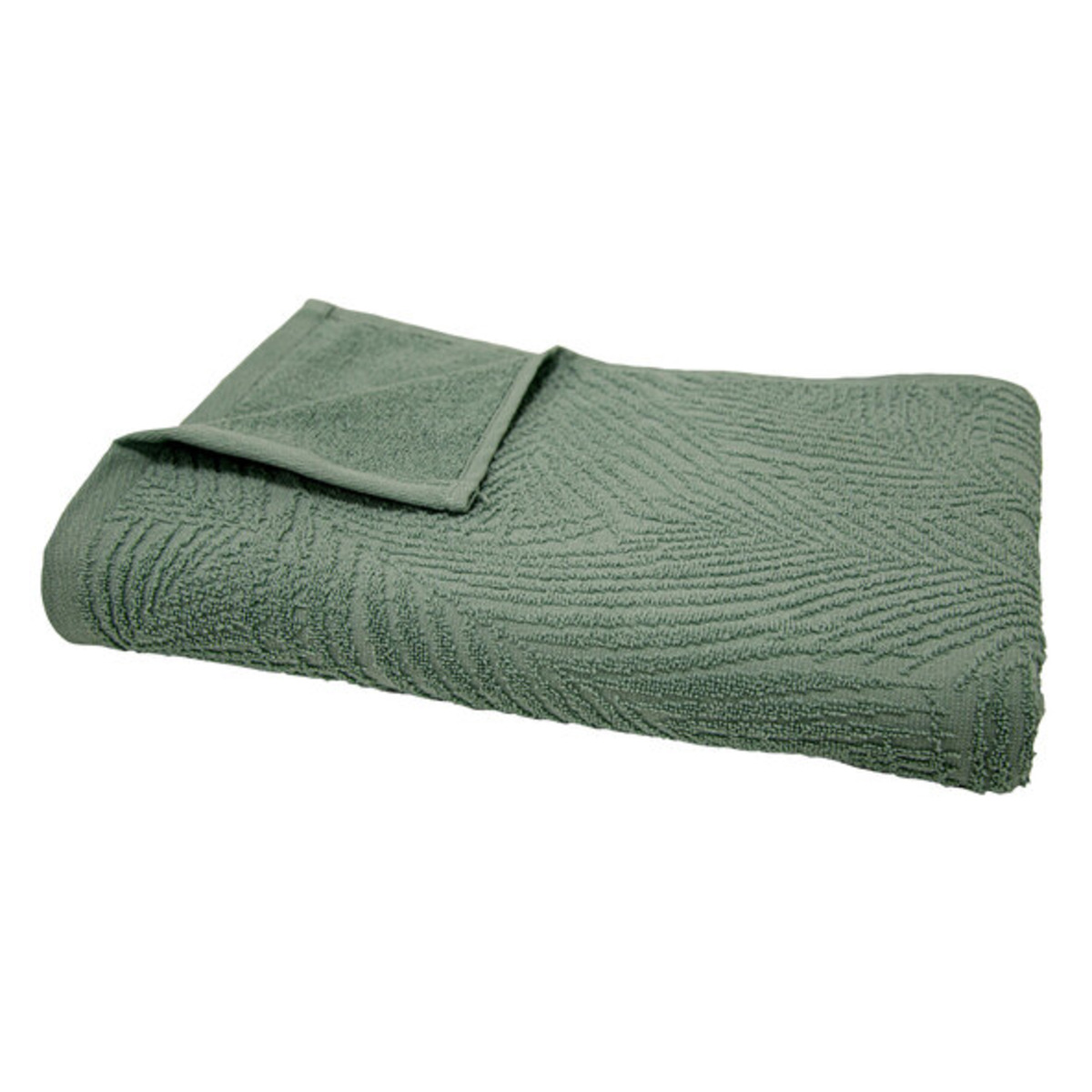 Bild 1 von Frottierserie Botanical Duschtuch, 2er Set, dunkelgrün