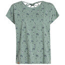 Bild 1 von Damen T-Shirt mit Segelschiff-Allover HELLGRÜN