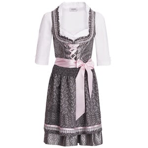 Damen Dirndl, Bluse und Schürze