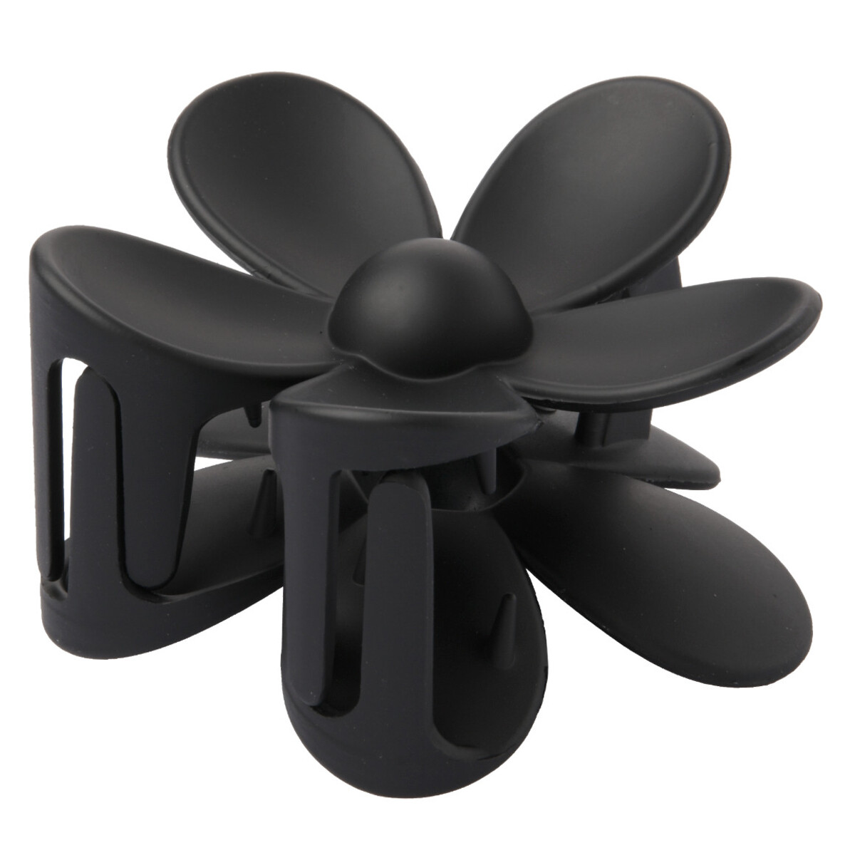 Bild 1 von Haarklammer in Blumen-Form SCHWARZ
