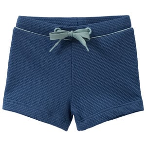 Baby Badehose mit Wabenstruktur DUNKELBLAU