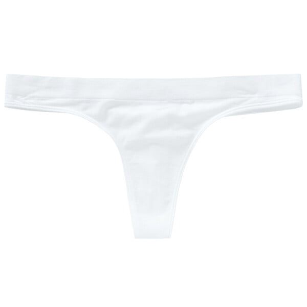 Bild 1 von Damen Seamless-String aus Mikrofaser WEISS