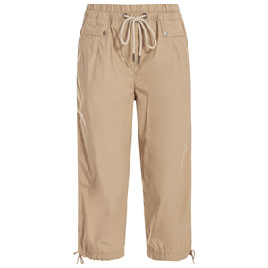 Damen Capri-Hose mit Elastikbund BEIGE