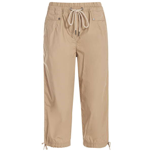 Bild 1 von Damen Capri-Hose mit Elastikbund BEIGE