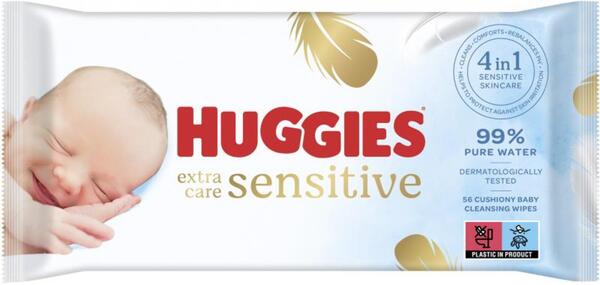 Bild 1 von Huggies Pure extra Care Feuchte Baby Pflegetücher