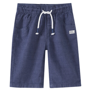 Jungen Shorts mit Tunnelzug DUNKELBLAU