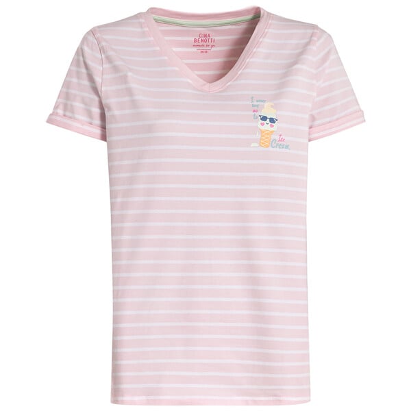 Bild 1 von Damen Schlafshirt mit Eis-Motiv ROSA