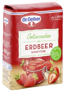 Dr. Oetker Gelierzucker Für Erdbeerkonfitüre (500 g)