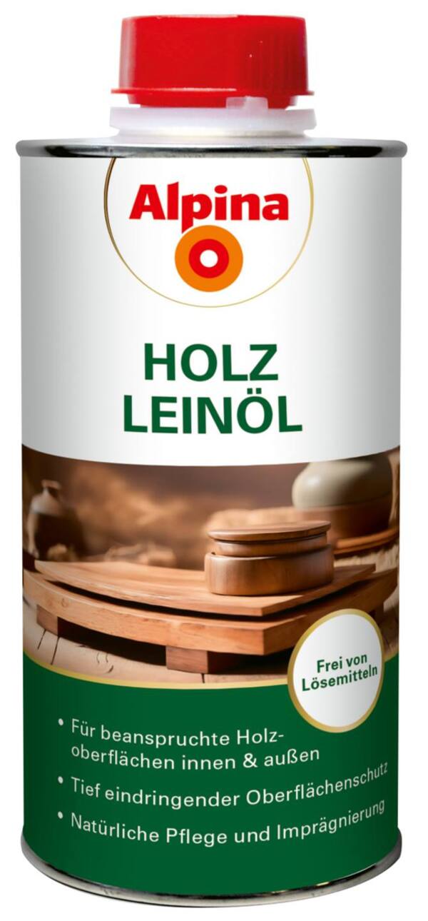 Bild 1 von ALPINA Holz-Leinöl, 250-ml-Dose