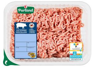 K-PURLAND Schweinehackfleisch, 500-g-Packg.