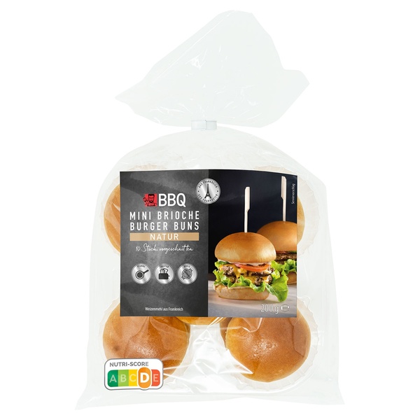 Bild 1 von BBQ Mini-Brioche-Burger-Buns 200 g
