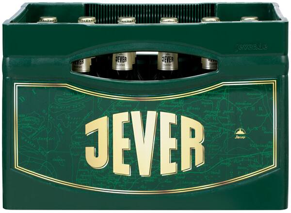 Bild 1 von JEVER Pilsener, Ka. 24 x 0,33-l-Fl.