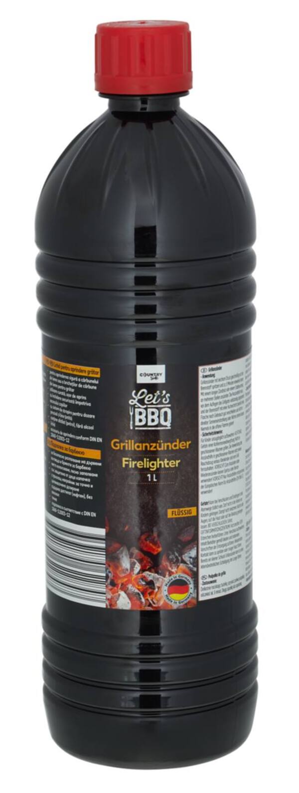 Bild 1 von COUNTRYSIDE® Grillanzünder flüssig, 1-l-Flasche