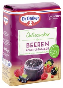 Dr. Oetker Gelierzucker Für Beerenkonfitüre (500 g)