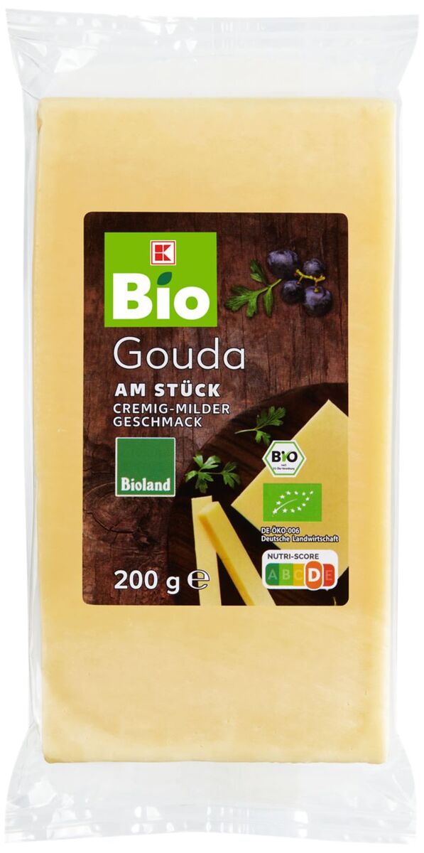 Bild 1 von K-BIO Bioland Käse, 200-g-Packg.