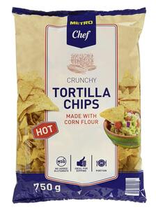 Metro Chef Tortilla Chips Hot (750 g)