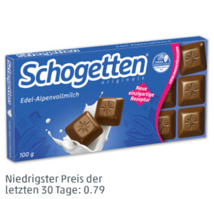 SCHOGETTEN Schokolade