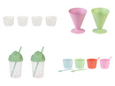 Bild 1 von ERNESTO® Eisbecher-Set \ Sundae-Waffelbecher-Set \ Trinkbecher-Set, BPA-frei