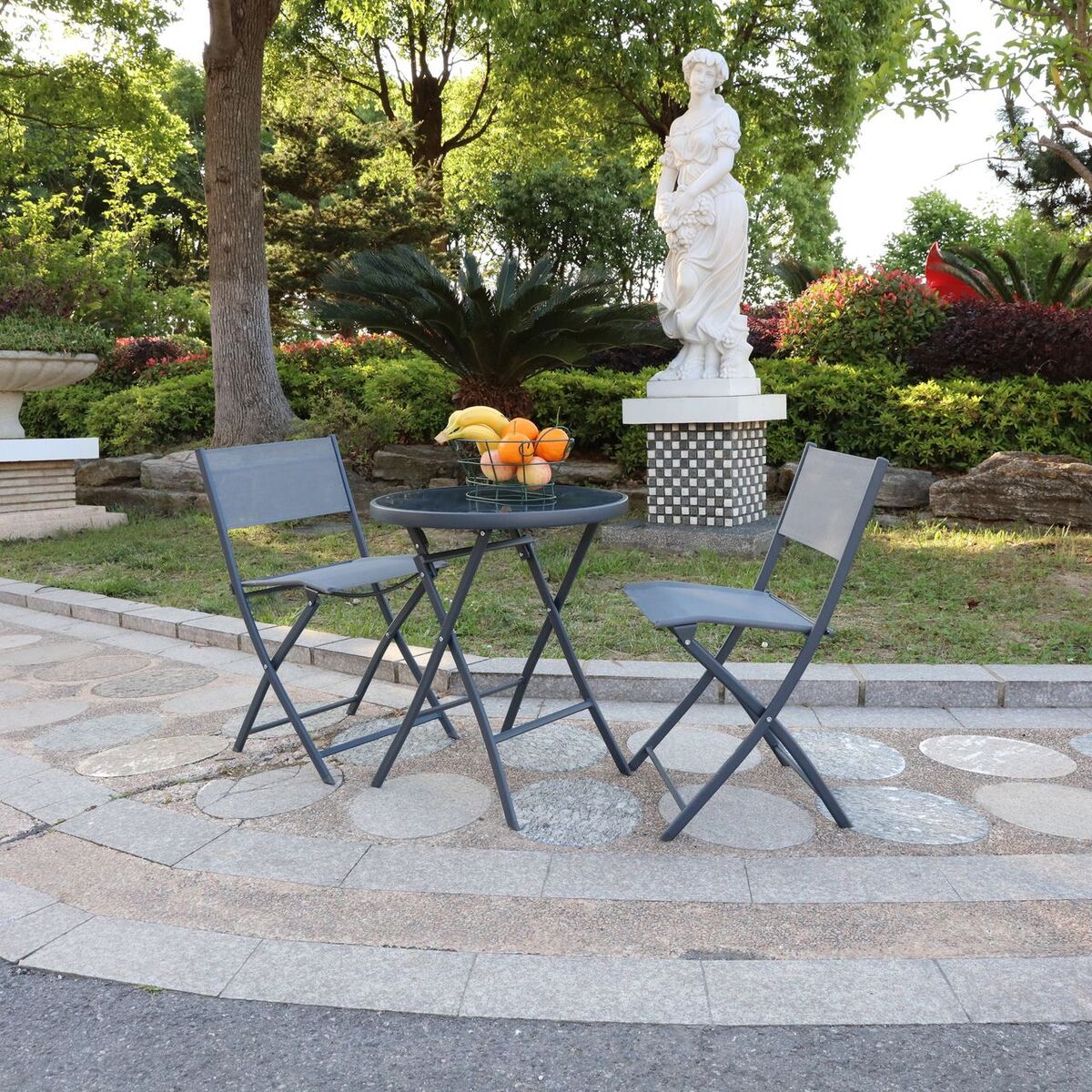 Bild 2 von Glastischset Balkonset, 3-teilig