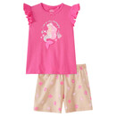 Bild 1 von Mädchen Shorty mit Meerjungfrauen-Print PINK / HELLBRAUN