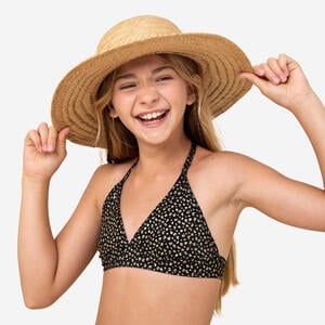 Bikini-Oberteil Neckholder Surfen Tami 100 Mädchen