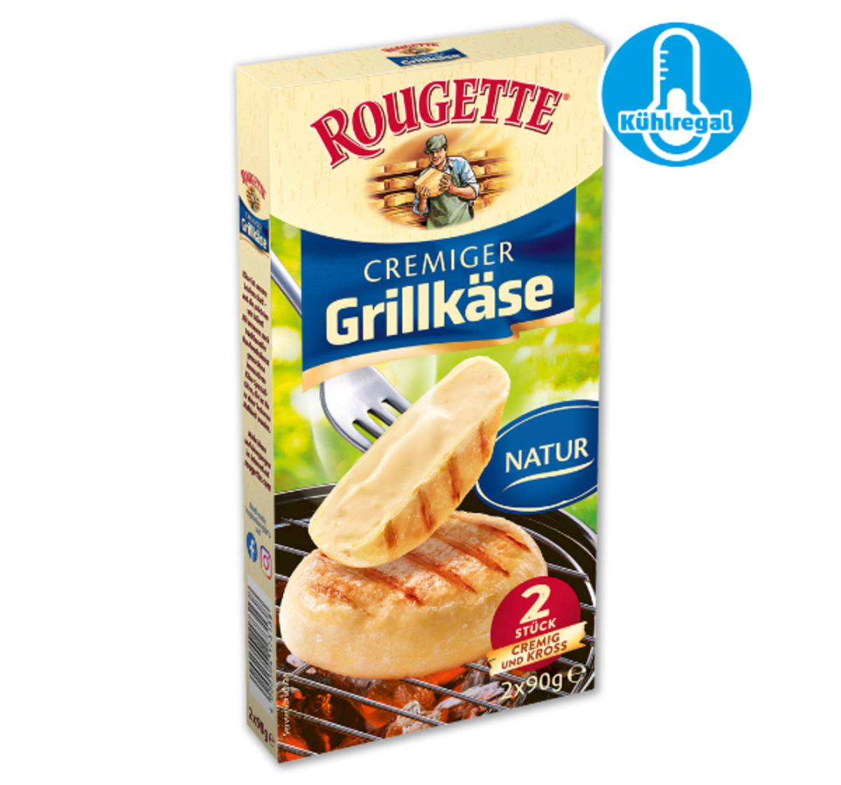 ROUGETTE Grillkäse oder Ofenkäse* von Penny Markt ansehen!