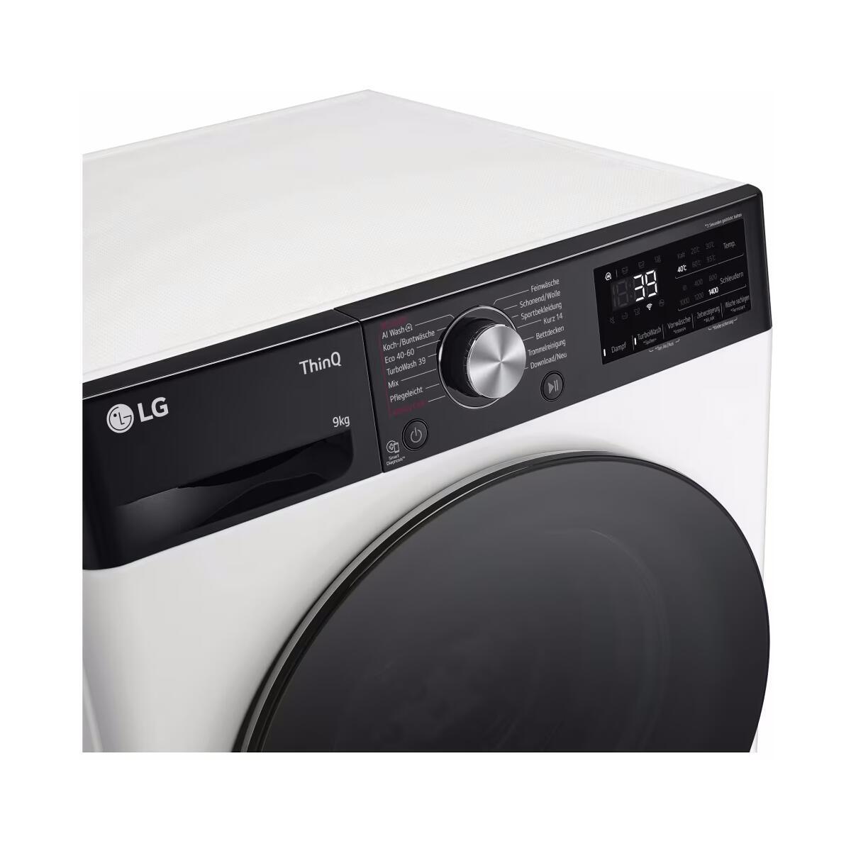 Bild 3 von LG Waschmaschine 9kg F4WR709YP Weiß