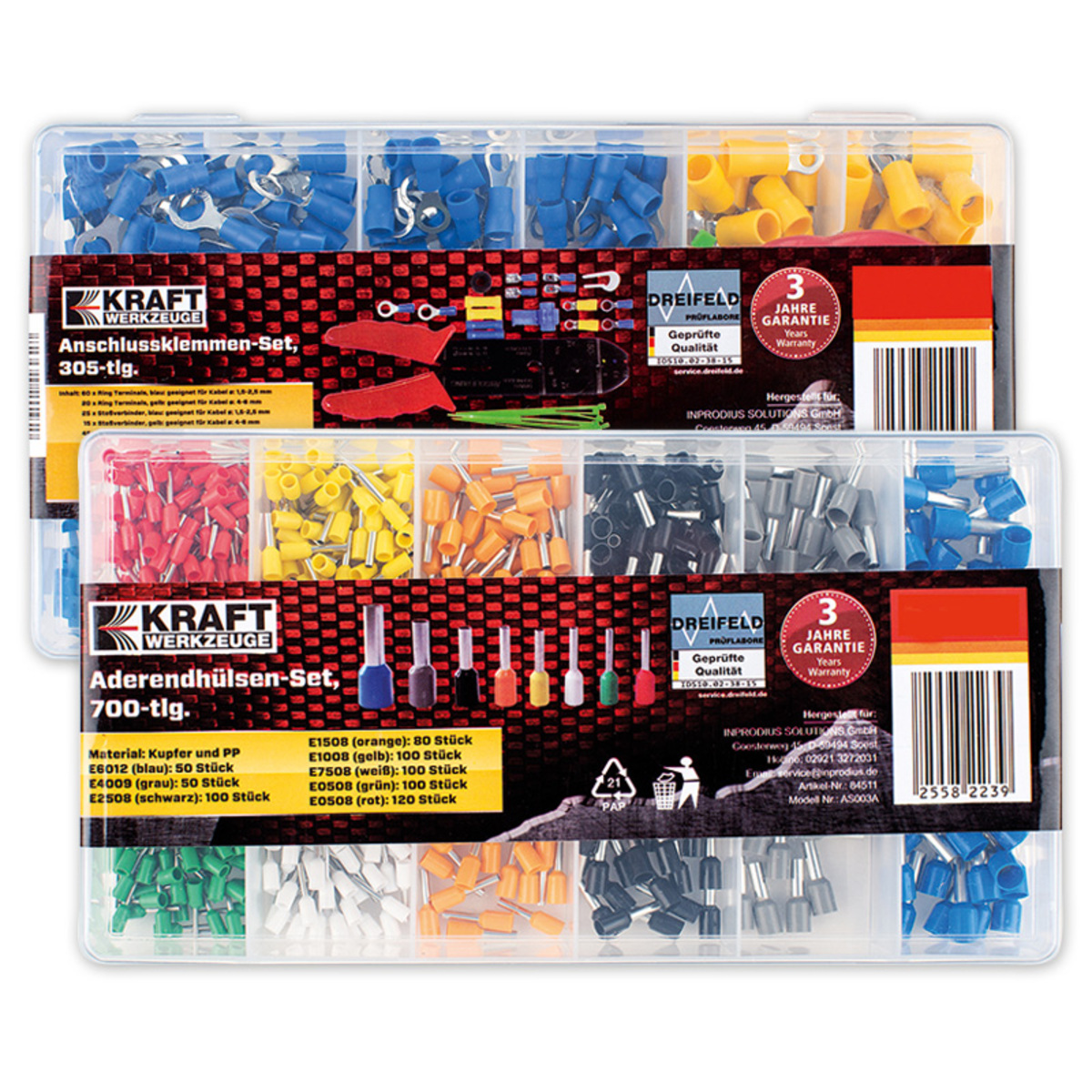 Bild 1 von Kraft Werkzeuge Kleinteile-Sortiment