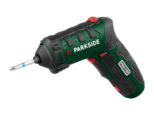 Bild 1 von PARKSIDE® 4 V Akku-Stabschrauber »PSSA 4 B2«, drehbarer Griff