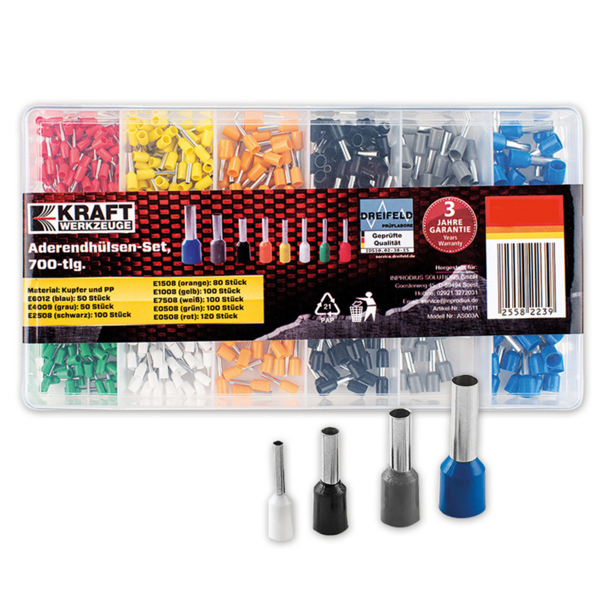 Bild 3 von Kraft Werkzeuge Kleinteile-Sortiment