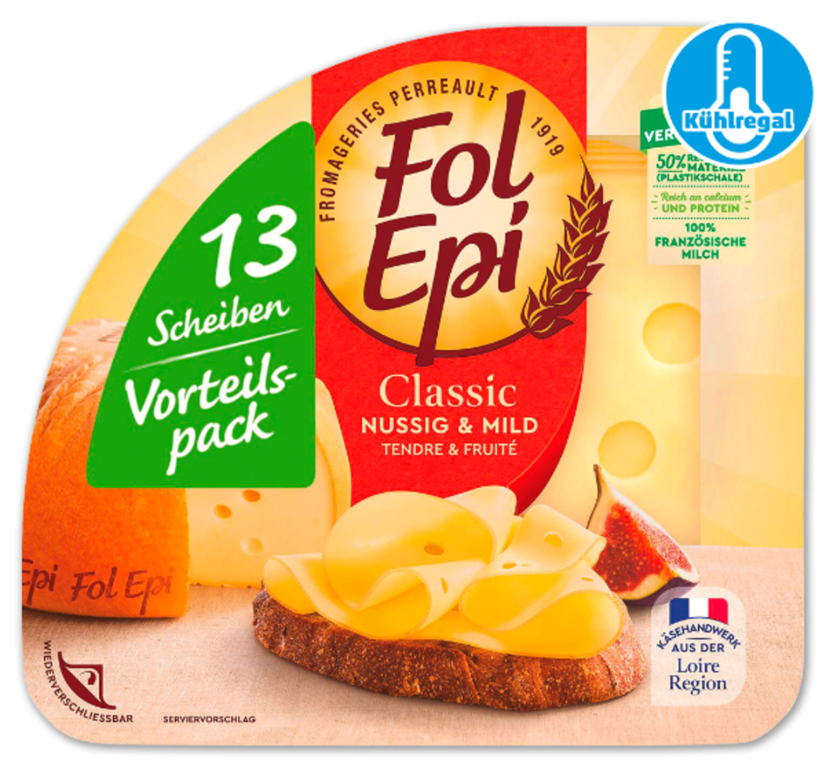 Bild 1 von FOL EPI Käsescheiben*