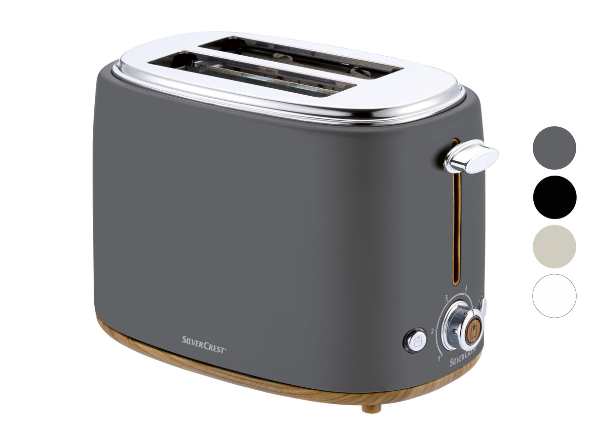 Bild 1 von SILVERCREST® KITCHEN TOOLS Doppelschlitz-Toaster »EDS STH 900 B2 / SOTH 900 B2«, mit Holzoptik