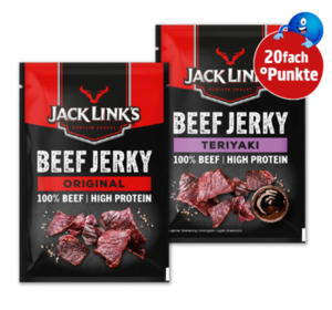 20fach °Punkte beim Kauf von Jack Link’s Beef Jerky*